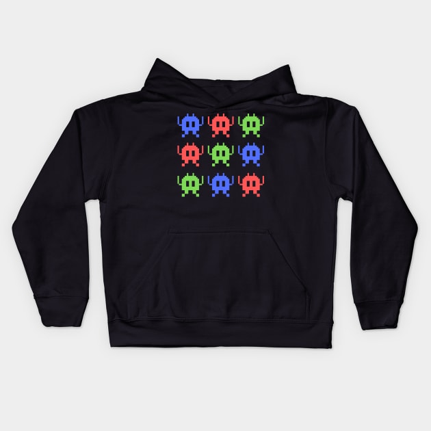 Invaders Kids Hoodie by Dreamer